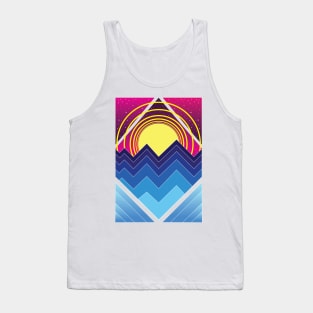 Artsy Mountain Vibes Tank Top